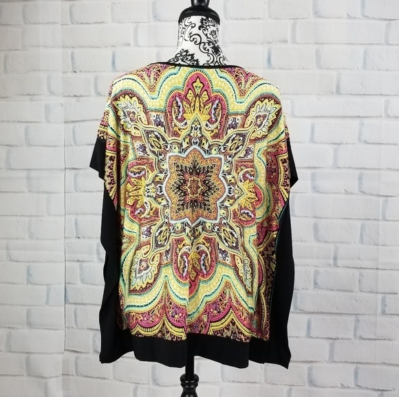 NY Collection women's size large lose fit top - Picture 8 of 8